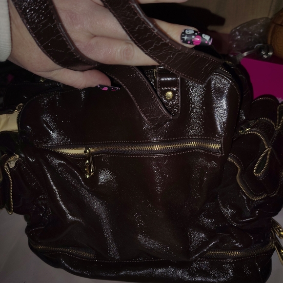 The Honey Bumble Collection Brown Baby Bag or Large Bag - Picture 3 of 16